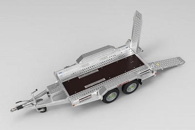 Aanhangwagen huren AANHANGWAGEN 3500KG - 2 assen: foto 3