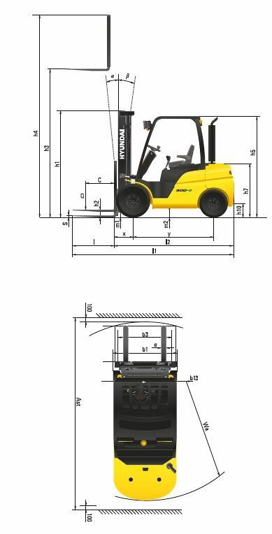 Heftrucks Hyundai 3 Ton: foto 1